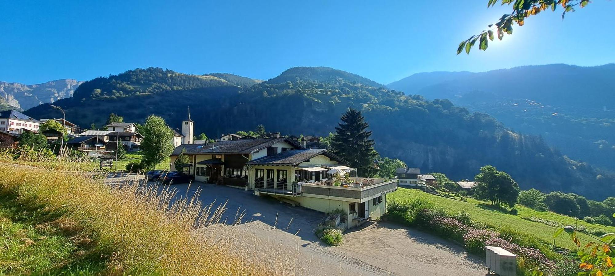 B&B Chalet Rustica Inden, Leukerbad Exterior photo